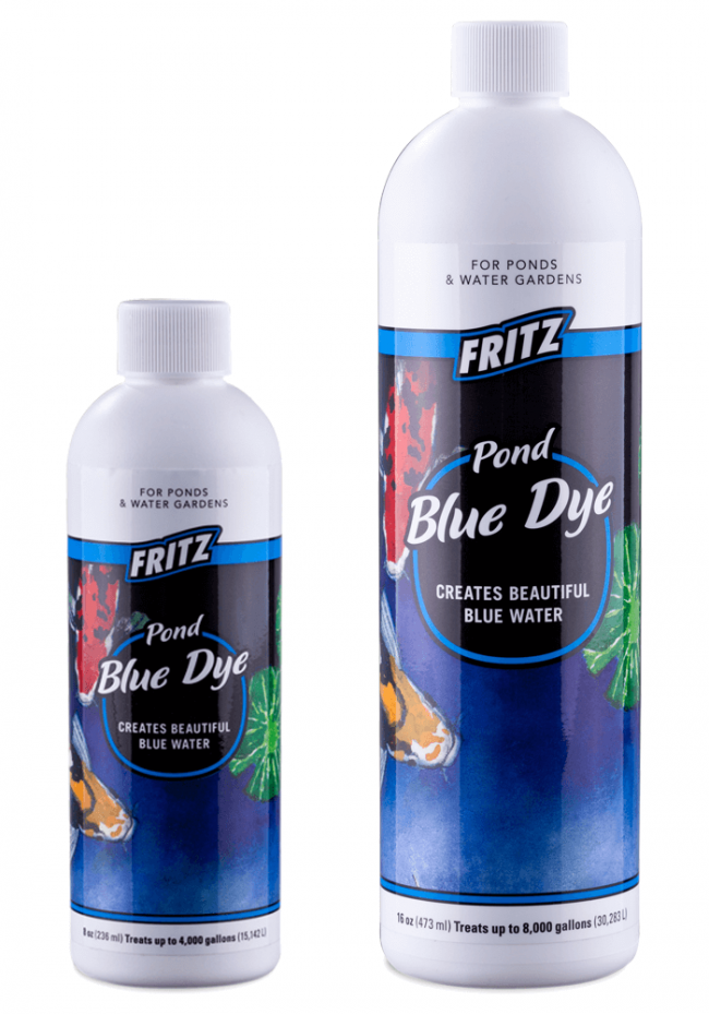 FritzPond Blue Dye